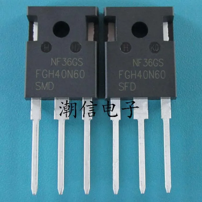 5PCS/LOT  FGH40N60SFD FGH40N60SMD 40A 600V  NEW and Original in Stock