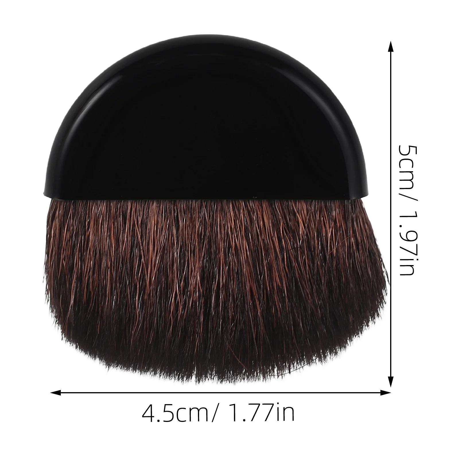 فرشاة أحمر الخدود الصغيرة للسفر، أداة مكياج ناعمة، فرشاة كونتور للوجه، أداة توزيع الخدين المحمولة، مكياج متعدد الوظائف #6