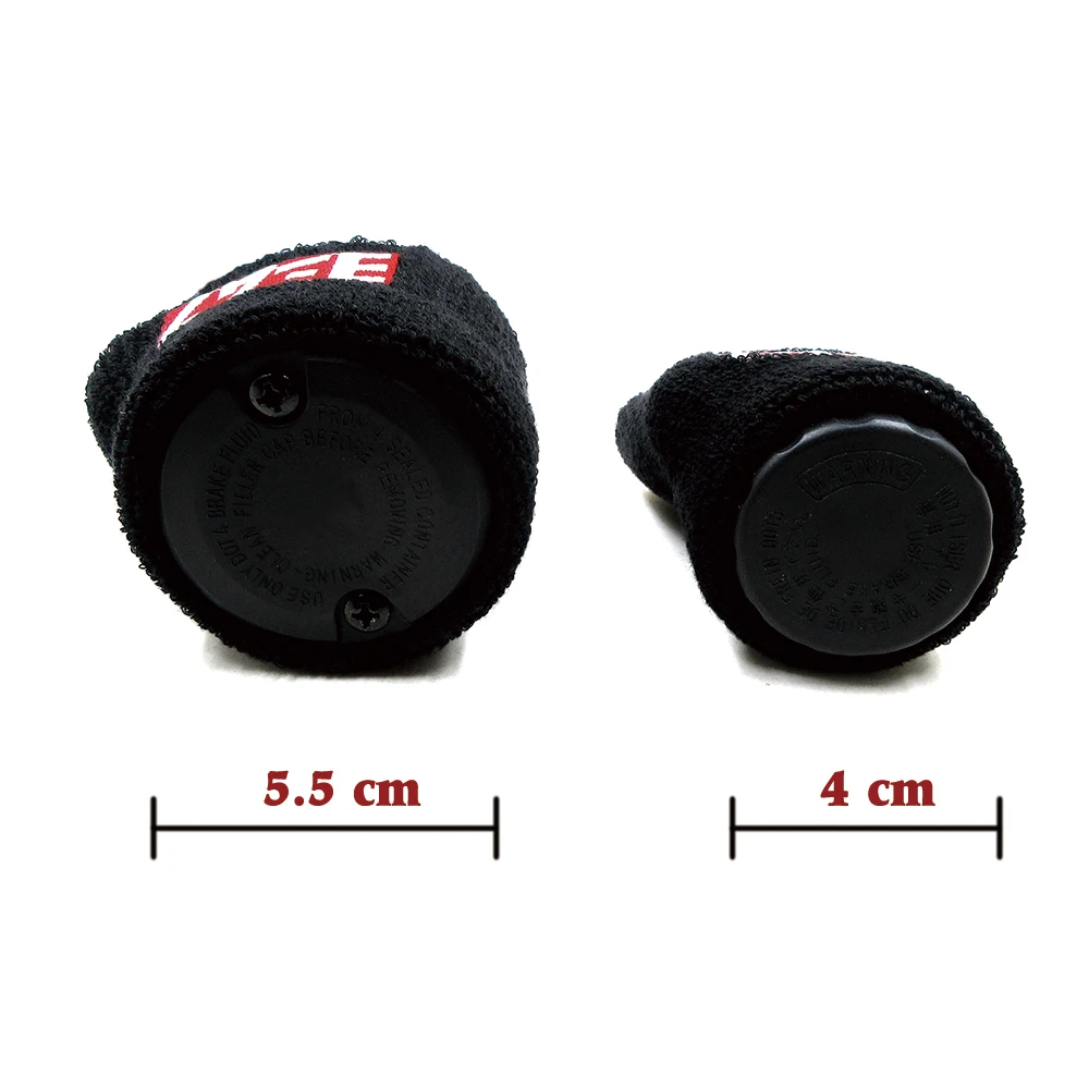 Untuk Suzuki GSXR 600 750 1000 Hayabusa 1300R SV650 rem depan cairan tangki minyak Reservoir kaus kaki & gantungan kunci