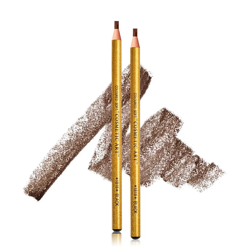 Lápis de sobrancelha impermeável, Eye Brow Lápis, Long Lasting, Cosméticos Profissionais, Sobrancelhas Maquiagem, Tatuagem Tint Pen, Natural, 1Pc