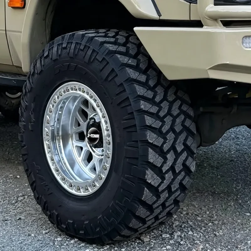 Hot Sale Bead Lock Rims 16 17 18 19 20 Inch 5x5 5x5.5 5x4.5 Alloy Forged Off-Road Car Wheels for Wrangler 4 pcs