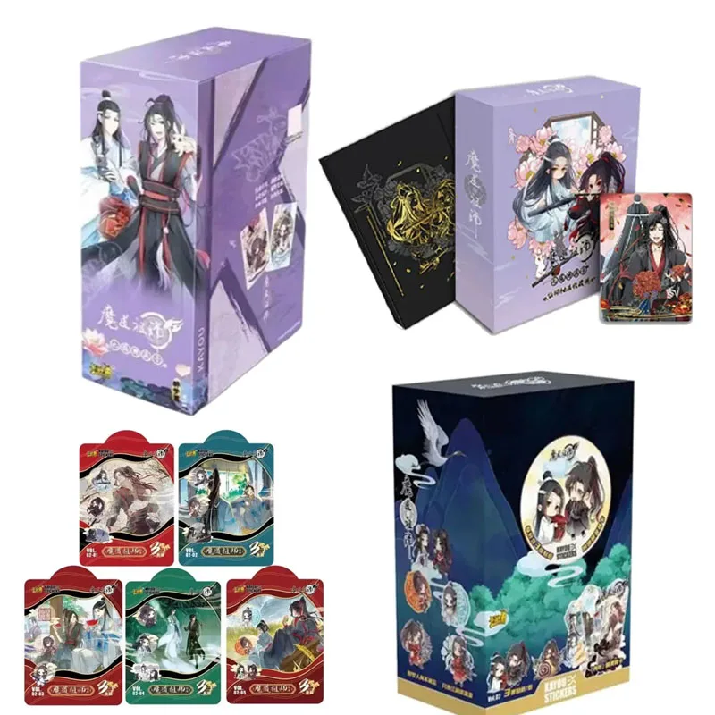 KAYOU Patriarch of Magic Dao Card Anime MO DAO ZU SHI Box Wei Wuxian Collectible Cards New Peripherals Cards Boxes Toys Gifts