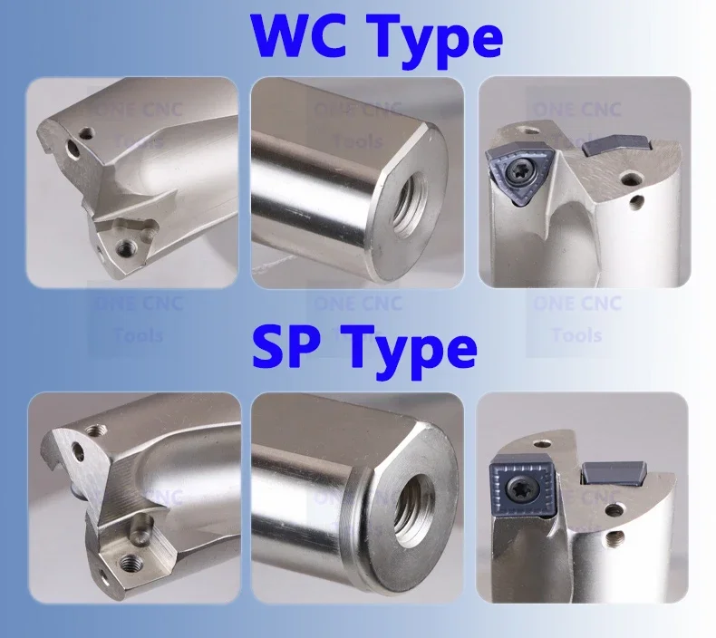 Imagem -02 - Inserções de Carboneto Cnc Quadrados para Resfriamento Violento Pequeno Diâmetro do Furo sp u Broca Spmg 030104 Spmt040204 Wcmt020104 8.5 Mm12 mm