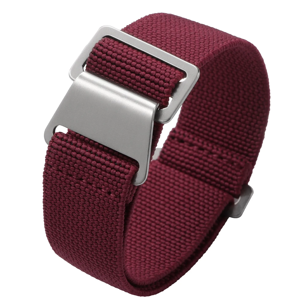 18/20/22 mm Nylon-Uhrenarmbänder, Fallschirm, elastisch, atmungsaktiv, hautfreundliche Riemen für Rolex Water Ghost für Omega für Tudor-Armband