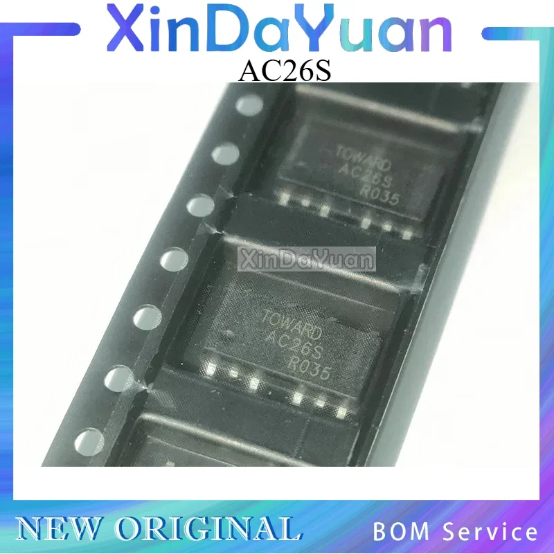 5 pcs  AC26S  AC26F OKITA  SOP-8  Optocoupler Solid-state Relay