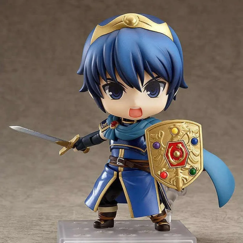 Figura de acción de alta calidad de Fire Emblem: New Mystery Of The Emblem, Marth Q-Version, modelo de anime, adorno de escritorio, regalo.