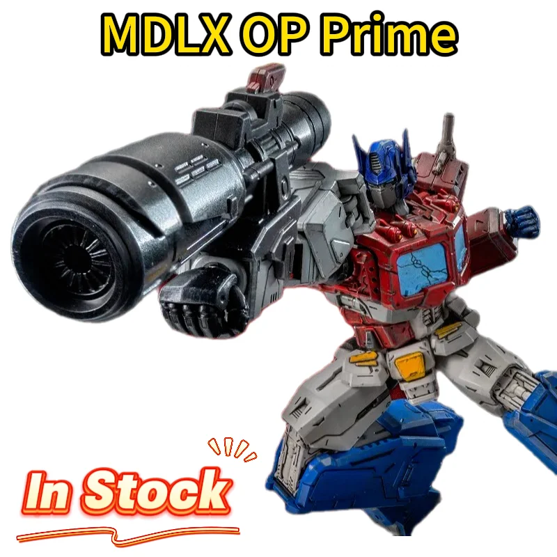 

[In Stock] Transformation Toys Threezero MDLX OP Prime Comic Version Collectible Action Figure Collection Gift For Boys