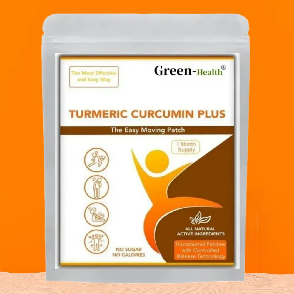 

Turmeric Curcumin Transdermal Patches 30 Patches One Month Supply– Usa Made