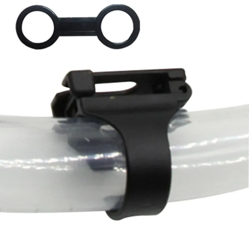 3PCS Scuba Diving Dive Snorkeling Silicone Snorkel Mask Strap Keeper Holder Clips Retainer Attachment Gear Spare Part Access