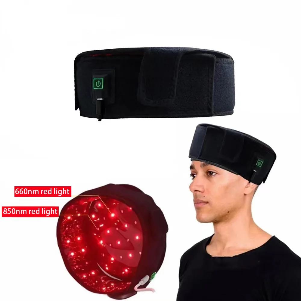 ZONGKUNG Red Light Hats for Hair Regrowth Infrared Light CapTreatment for Thinning Hair Cap,Migraine Relief Cap Anti Hair Loss