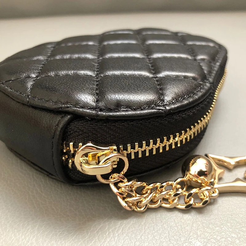 Women Wallets Purses Genuine Leather Money Bag Female Short Coin Card Holders Clutch Girl Zipper Pendant Japan Kpop Homemade New