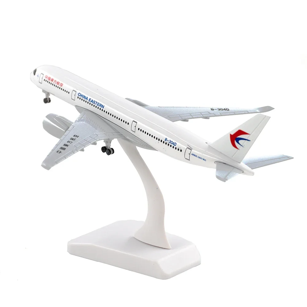 20 cm Flugzeug China Eastern Airlines Airbus A350 mit Fahrwerk Legierung Flugzeug Modell Spielzeug Kinder Kinder Geschenk für Sammlung