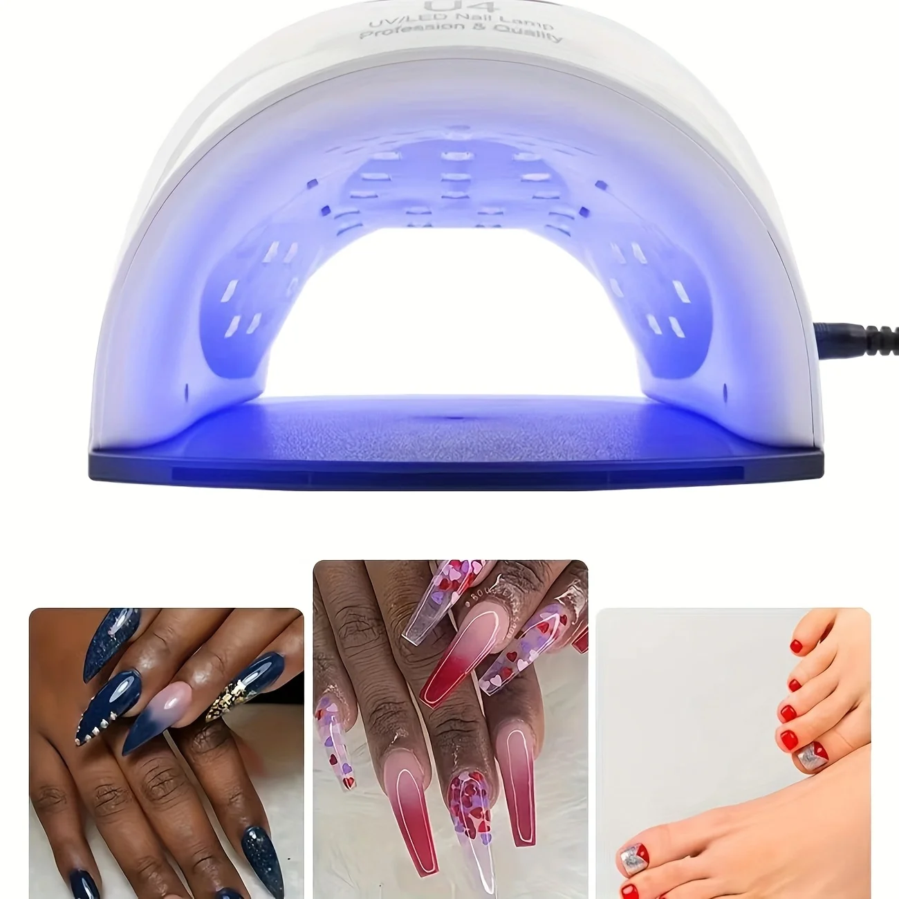 

1/2/4 Pcs Nail Fungus Light Device for Toenails and Fingernails