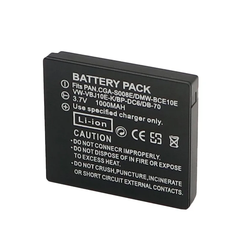 Panasonic Camera Battery CGA-S008E 3.7V