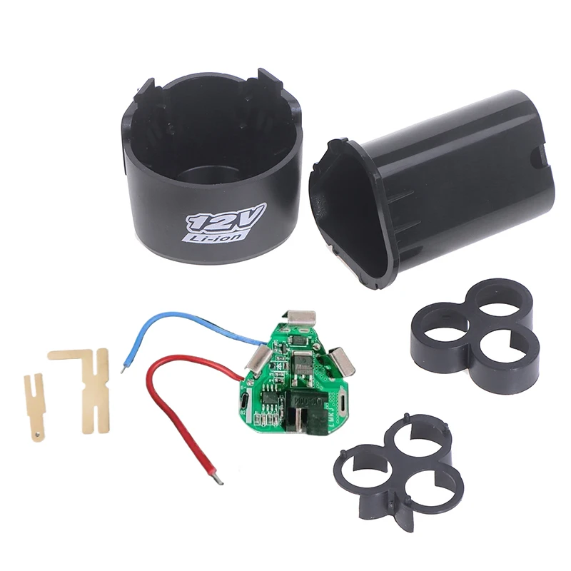 3S 12V Dc Electric Tool 18650 Lithium Box Circuit Pack Shell Case Bracket Hand Drill Power Li-Ion Battery Protection Board