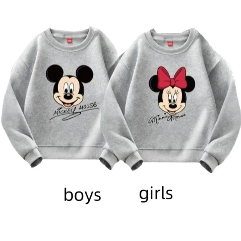

Children's Hoodie Cartoon Printed Minnie Mickey Spring Children's Sportswear Boys Girls Children's Clothing Baby Boy Clothes