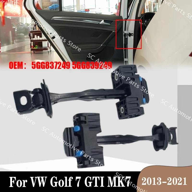 5GG837249 5GG839249 For VW Golf 7 GTI MK7 2013-2021 Front Rear Door Check Arm Stop Hinge Strap Actuator