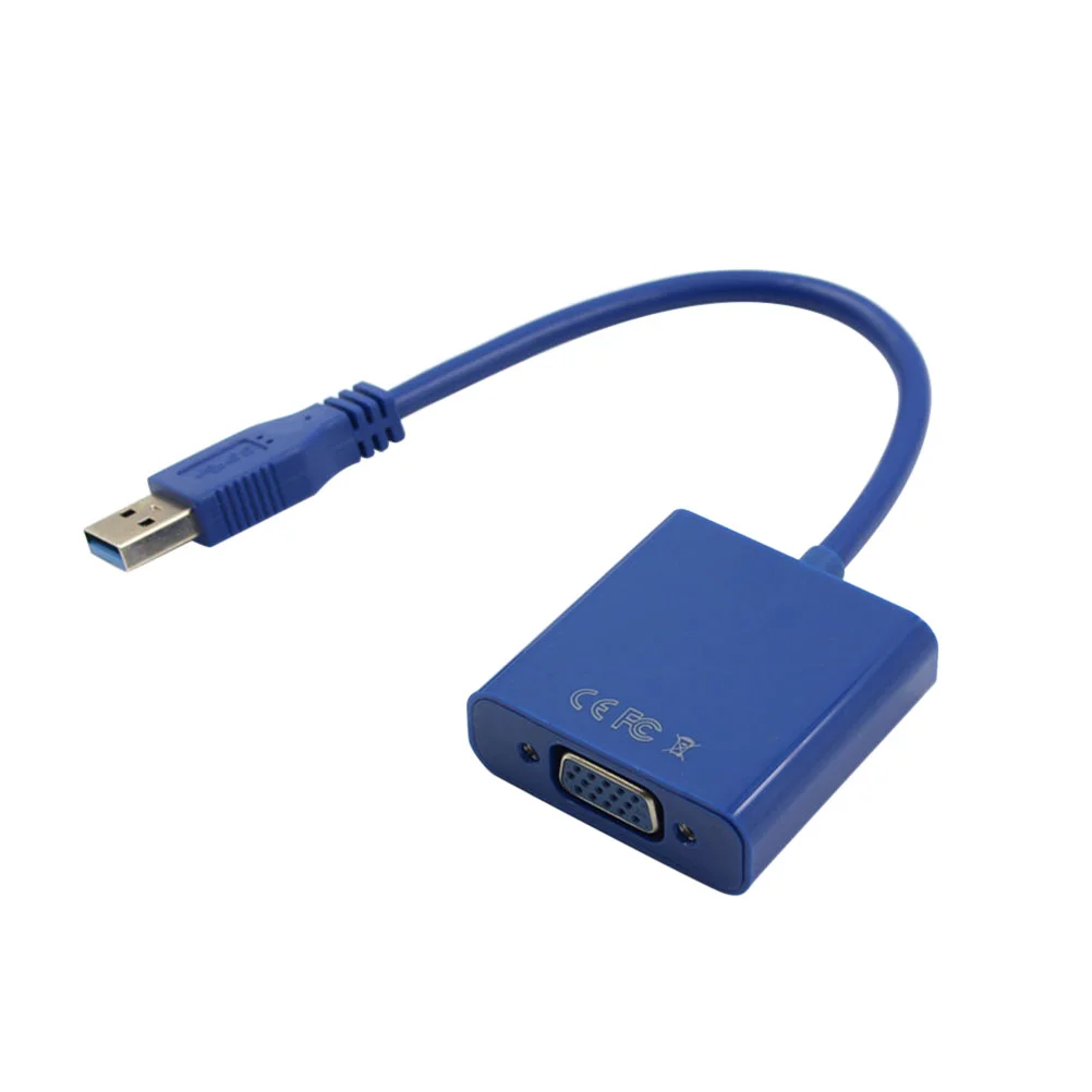 

Кабель-адаптер USB 30-VGA для внешнего видеоэкрана