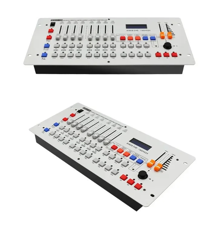 

DMXConsole 240 CH Stage Lighting DJ DMX512 Controller Operator Equipment Stage Lighting Bar Fog Machine DMX Console