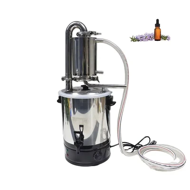 Pure Flower Essential Oil Extracted via Steam Distillation for Home Aromatherapy Diffuser Natural Plant Essence Evaporator