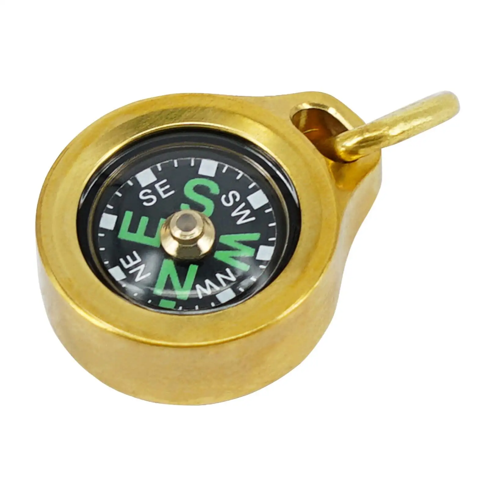 

Cooyoo CPS1 Titanium/Brass Grade Compass, Teardrop Shaped Survival Compass, Waterproof IPX5
