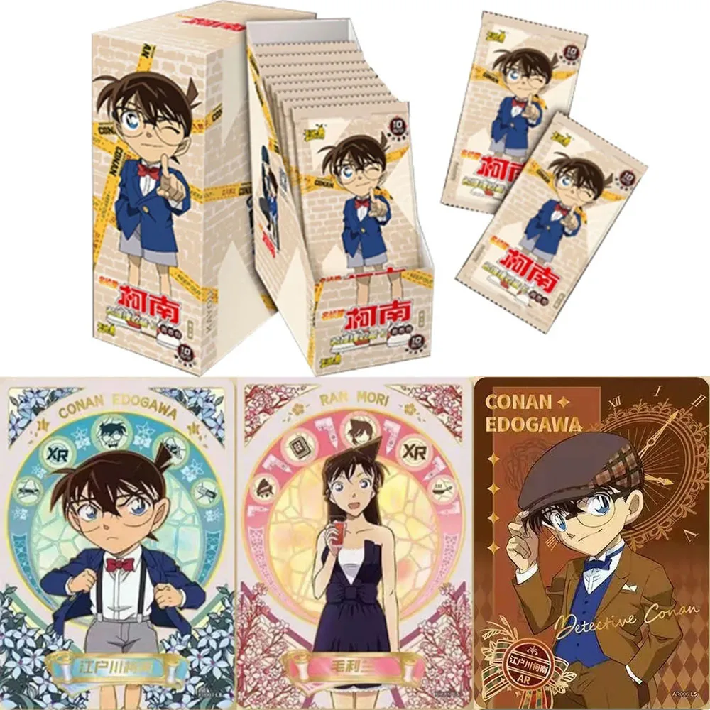 KAYOU Detective Conan Card Insight Pack Name Reasoning Rare XR Card AR Collection Card Children's Toy Gift