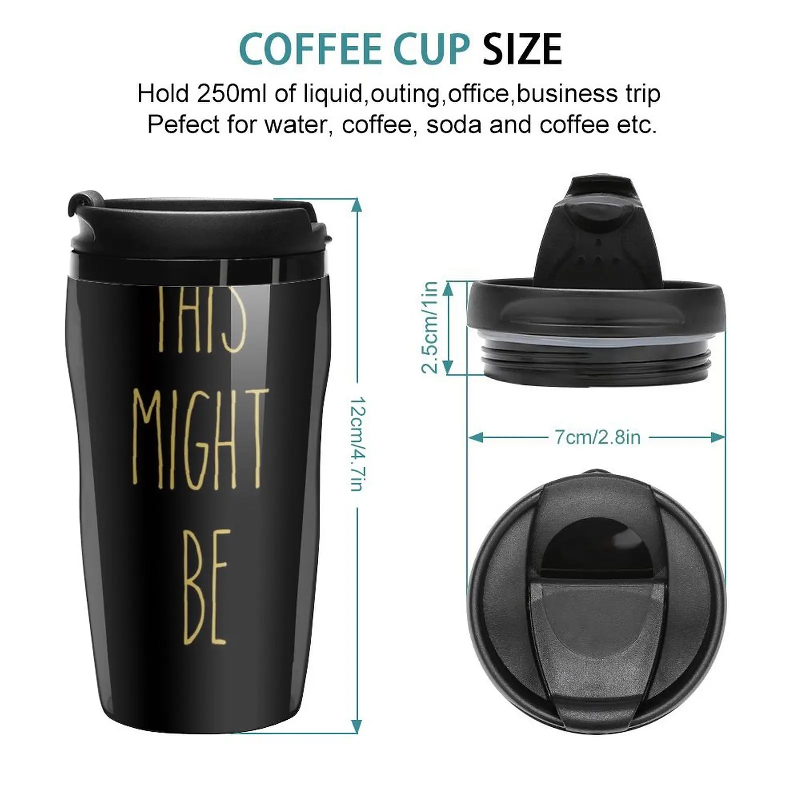 New This Might Be Luminol Travel Coffee Mug Coffee Accessory Cups Coffee Mate Cup