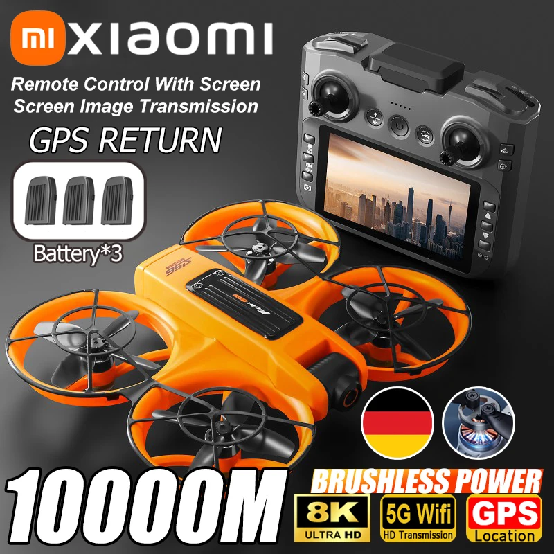 Xiaomi S156 GPS-Drohne 8K Aerial HD 360 °   Weitwinkel-Doppelkamera 5G WIFI Bürstenloser Motor Intelligente Hindernisvermeidung GPS-Drohne