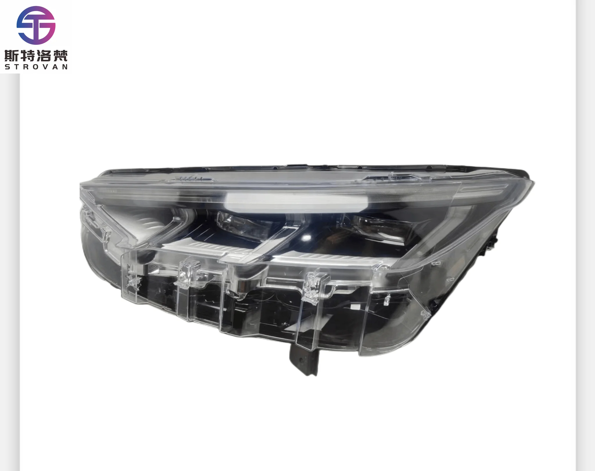 Deren High quality Headlight forFords Mach-E LED Headlight 36W Plug Play with 5W Power 6000K WhiteLight Suitable AutomotiveParts