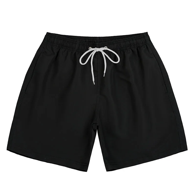 Quick Dry Men's Running Shorts Casual Cool Multiple Color Drawstring Shorts with Lining Boxer Beach Surfing Swimming Trunks