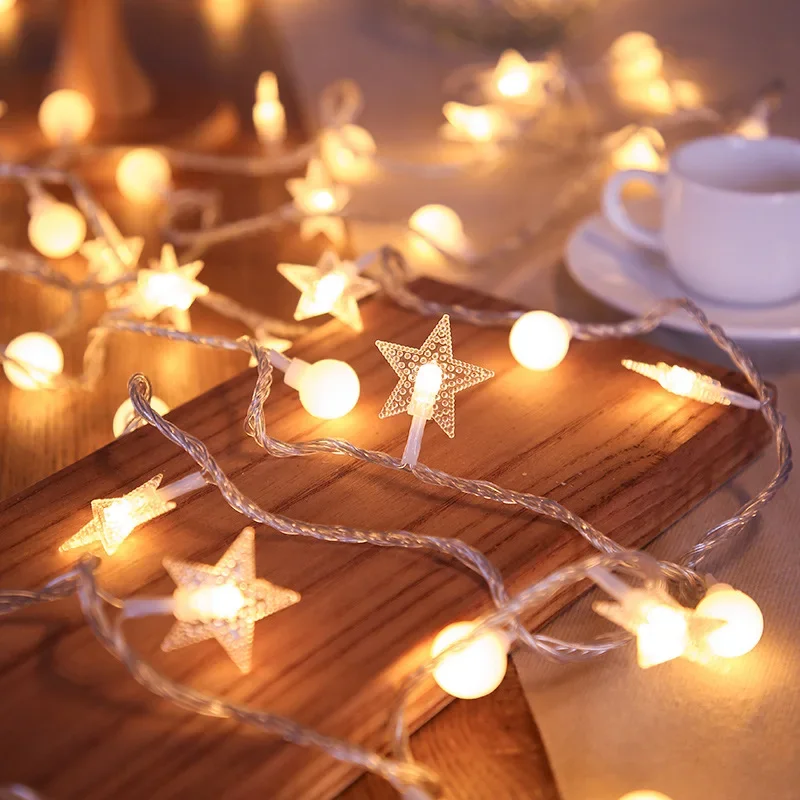 10M 80 Led Fairy Lights USB Outdoor/Indoor Street Garland Christmas/New Year Xmas Festoon LED Lights String For Home Decoration