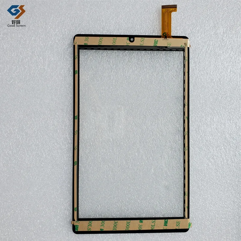 Baru Sensor Digitizer Layar Sentuh Kapasitif Tablet Hitam 8 Inci Panel Kaca Eksternal P/N FPC-080012A