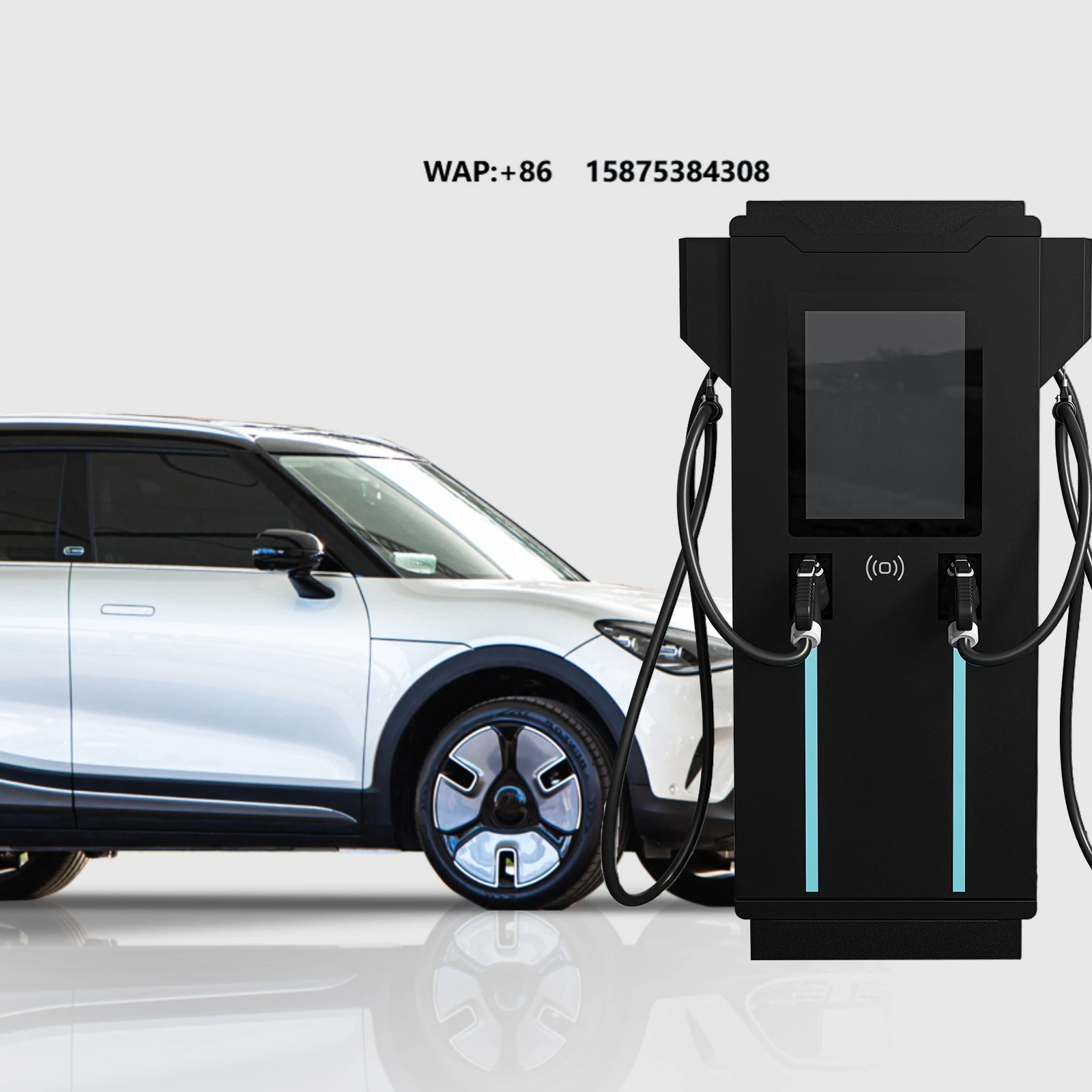 DC Ev Charging Station CCS 1/CCS 2/GB/T Fast Electric Vehicle Charger 160kw 180kw 240kw Dual-gun Ev Charging Piles Tuv Certified