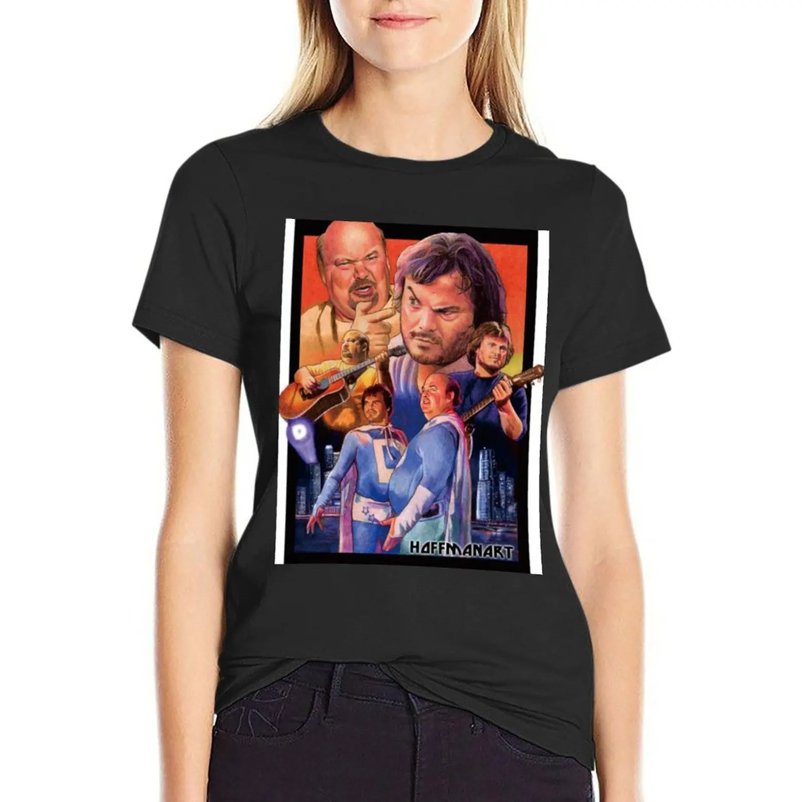 

old concert tenacious T-Shirt oversized sweat Womens clothing