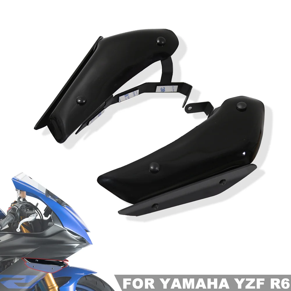 

For YAMAHA YZF-R6 YZF R6 2017 2018 2019 2020 Motorcycle Side Wings Aerodynamic Winglet Race Side Fairing Cover Downforce Spoiler
