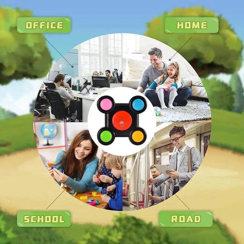 Kids Simon Game Console Electronic Memory Exercise Game With Music Light Children Handheld Memory Training Machine Classic Games