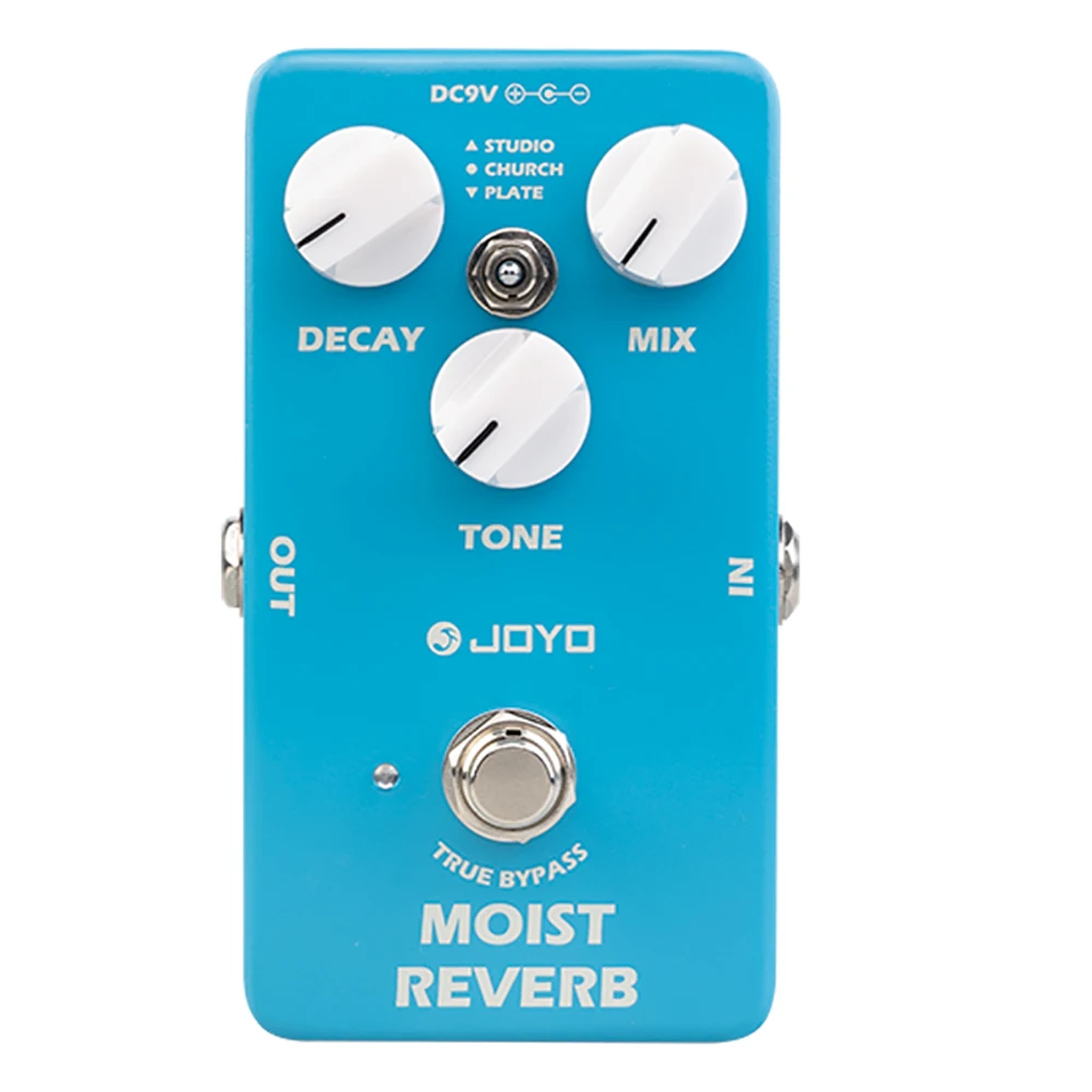 

JOYO JF-20 MOIST REVERB Digital Reverb Guitar Effect Pedal 3 Reverb Modes Studio Church Plate Electric Guitar Parts Accessories