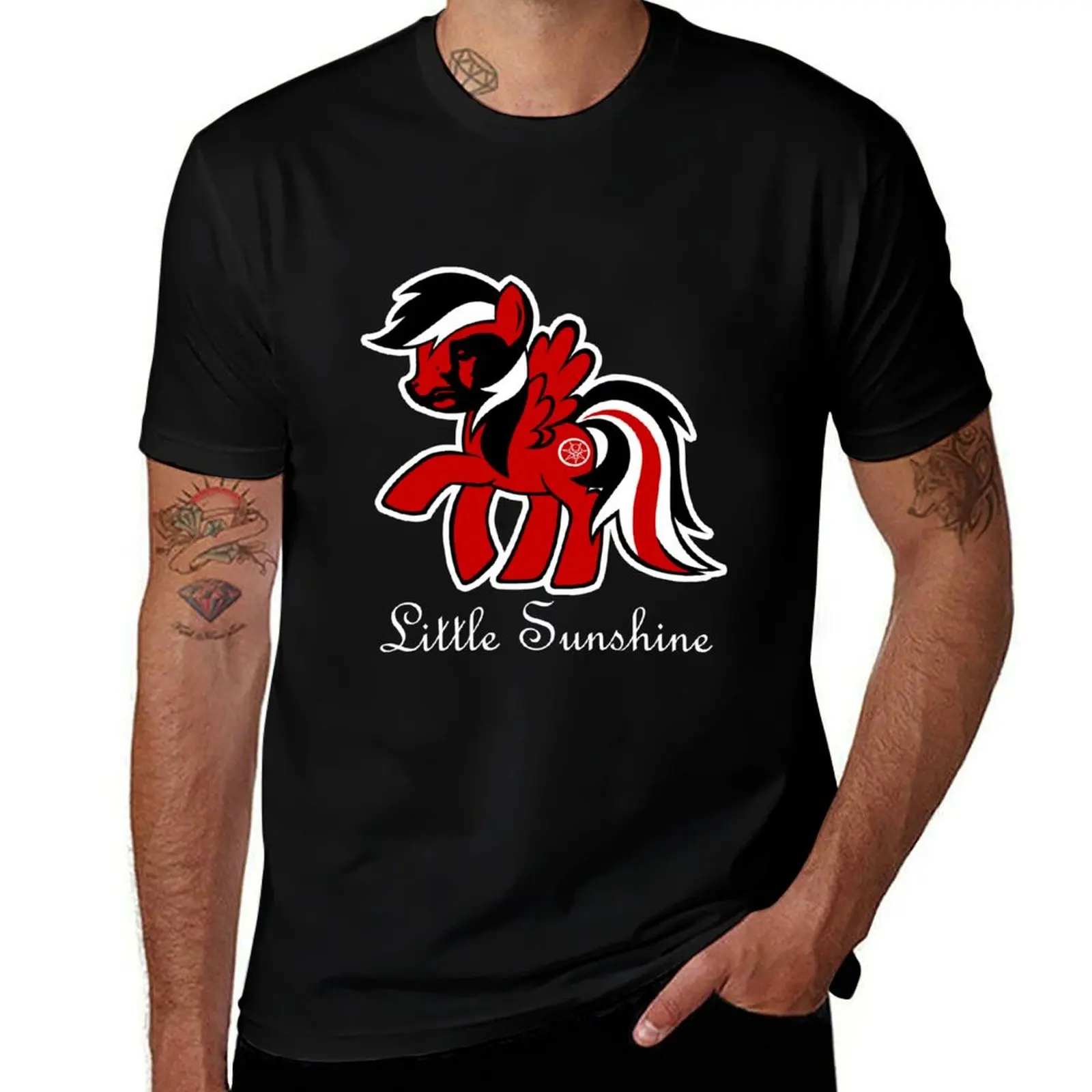 Aleister Crowley is Magick T-Shirt Active Sports Short Sleeve Cotton Shirt T-Shirt