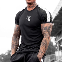 2023 Oversized T-shirt Men's T shirt Summer Men's Street Style Round Neck Shirt Fashion Poker Short Sleeve Zebra Stripe Printed