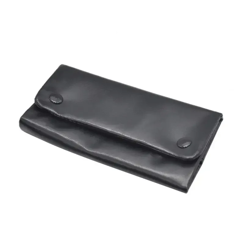 PU Leather Tobacco Pouch Bag Case Portable Cigarette Rolling Paper Pipe Case Tobacco Long Section Wallet Bag Tobacco Storage Bag