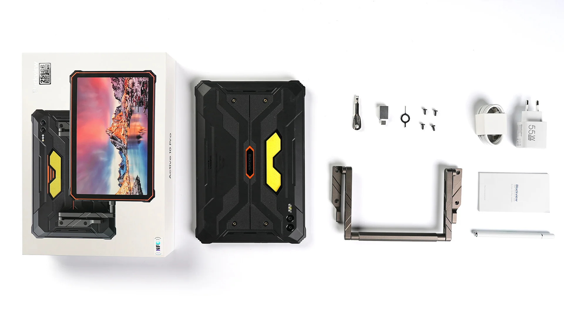 Blackview Active 10 Pro Rugged Tablet Android 5G MTK 7300 Octa Core 11" FHD+ IPS 90Hz 36GB 256GB/512GB 30000mAh Battery 108MP