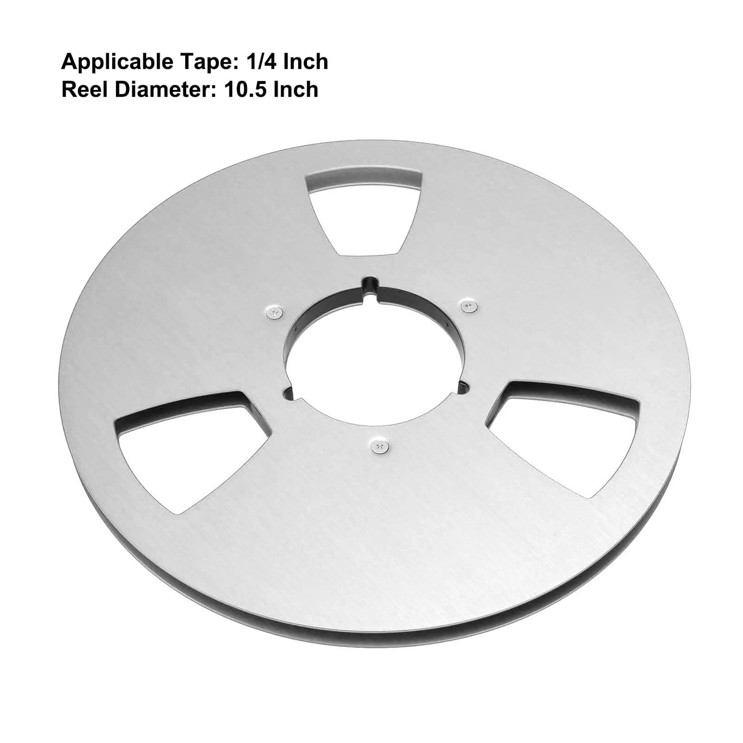 1/4 10,5 Zoll leere Aufwickelrolle 3-Loch-Aluminiumlegierung Universal-Öffnungsmaschinenteil Sound Tape Aufwickelrolle für Pioneer, 3 Farben – Detail 4