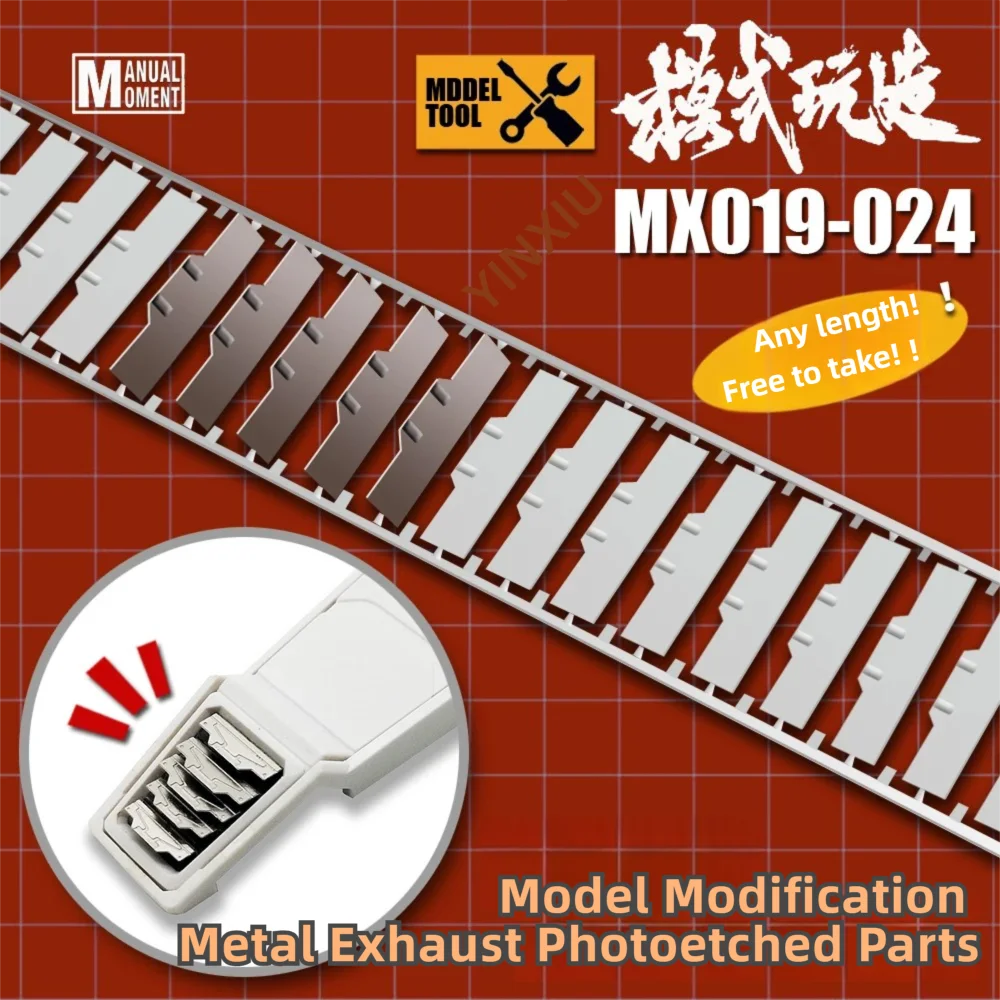 Gundam Exhaust Port Photo Etch Parts for RG HG Model Custom Refitting Radiator Heat Sink Detail Upgrade Modification Accessories