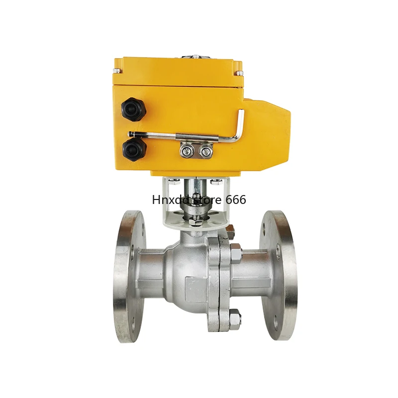 Q941F-16C/P Electric Ball Valve Stainless Steel Cast Steel Switch Flanged Ball Valve Direct O-type Cut-off Valve