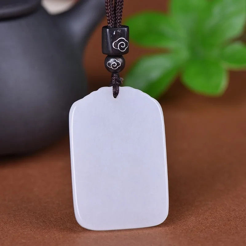 Exquisite Gold Silk Jade, Prosperous People and Wealth, Pendant, Safe and Blessed, Men's and Women's Pendants