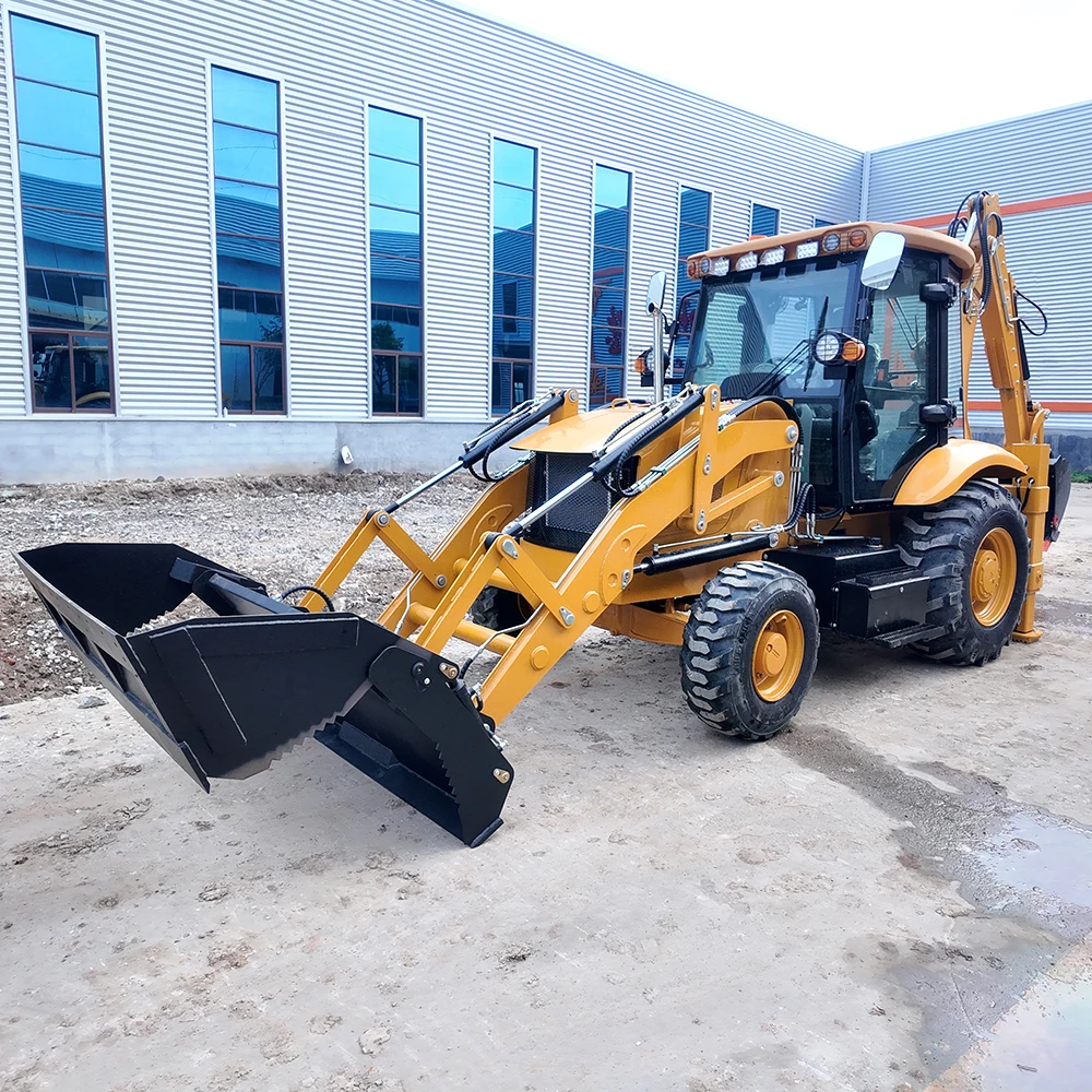 Backhoe Loader Hydraulic Tract - Farming Agriculture Project ulasan dan harga