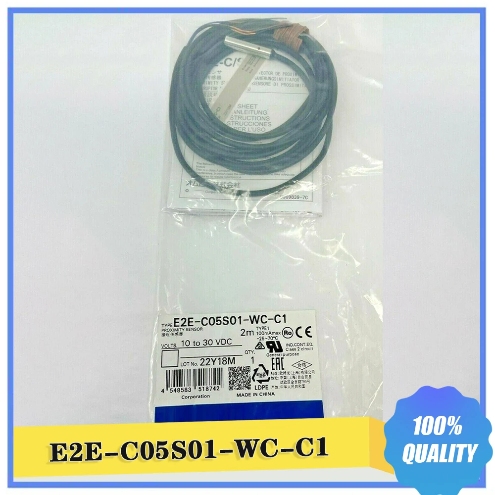 E2E-C05S01-WC-C1 Proximity Switch Sensor M5 NPN Normally Open