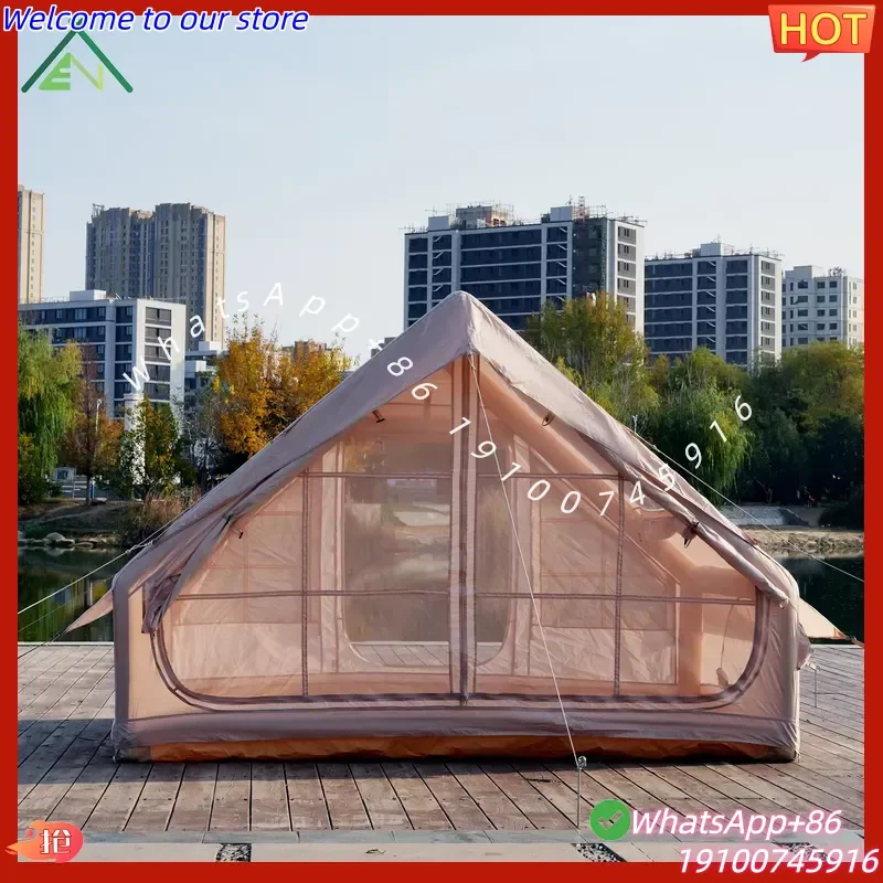 2026 Litai Antuor Breathable 2 Door Inflatable Tent Camping 6.3sqm Dual Entry 2000-3000mm Waterproof Easy Setup Four-season