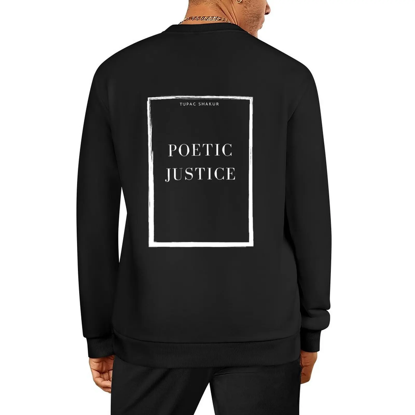 

george floyd poetic justice shirt Pullover blouse aesthetic clothing male clothes tracksuit men graphic sweatshirts