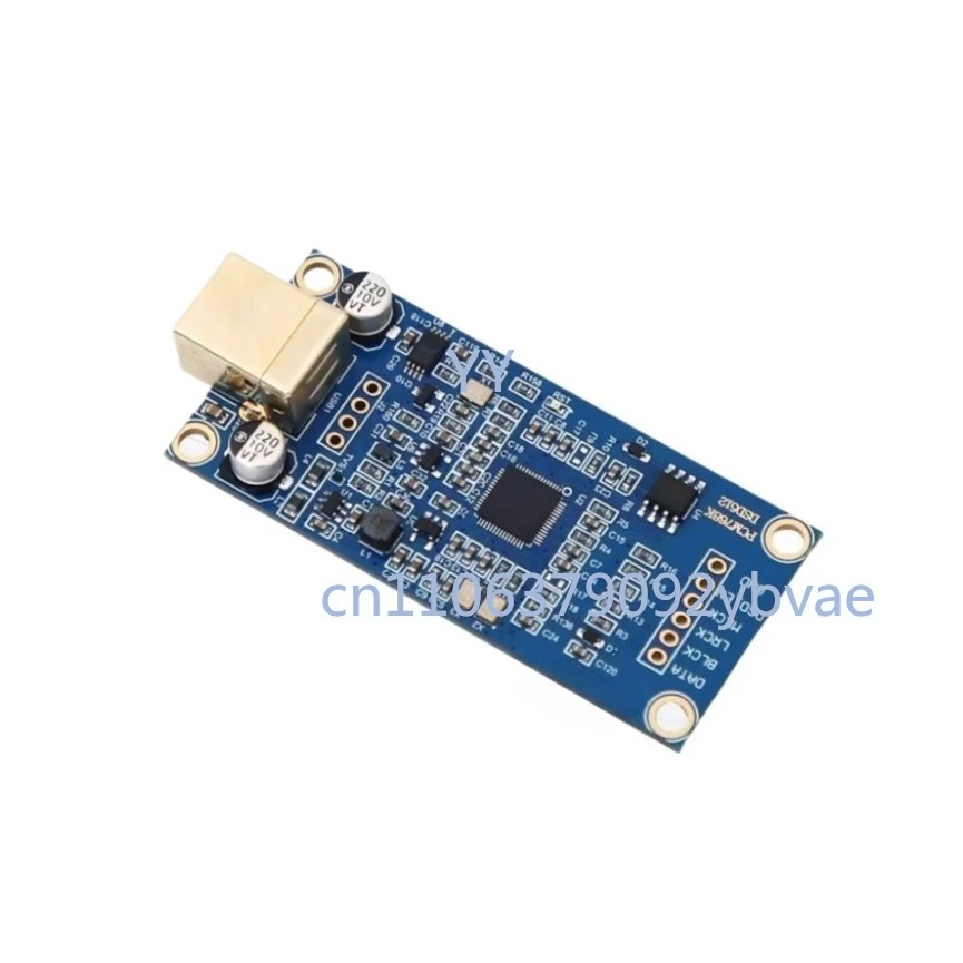 

XU316 USB digital interface, support DSD512 compatible Amanero daughter card, immersion gold 4-layer PCB